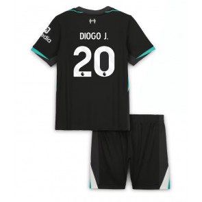 Liverpool Diogo Jota #20 Gostujuci Dres za Dječji 2024-25 Kratak Rukavima (+ kratke hlače)